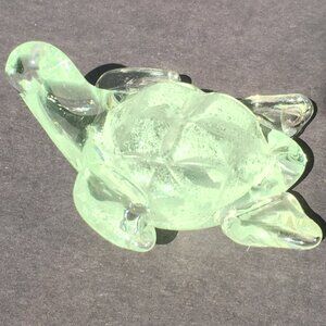 UV Reactant Turtle Glass Paperweight